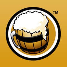 Brewer's Friend recipe calculator interface showing grain bill, hop schedule, and calculated beer statistics including ABV, IBU, and SRM values