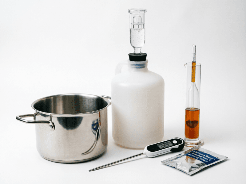 Northern Brewer Essential Homebrew Starter Kit - compact brewing kit for beginners