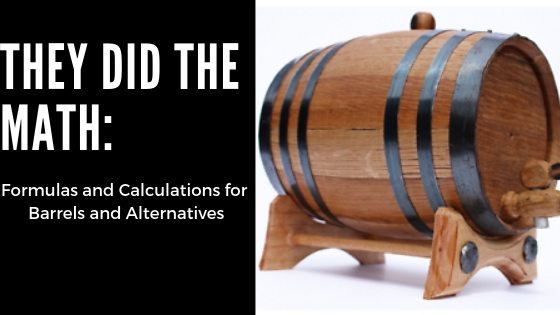 Formula & Calculations for Surface Area of a Barrel and Alternatives